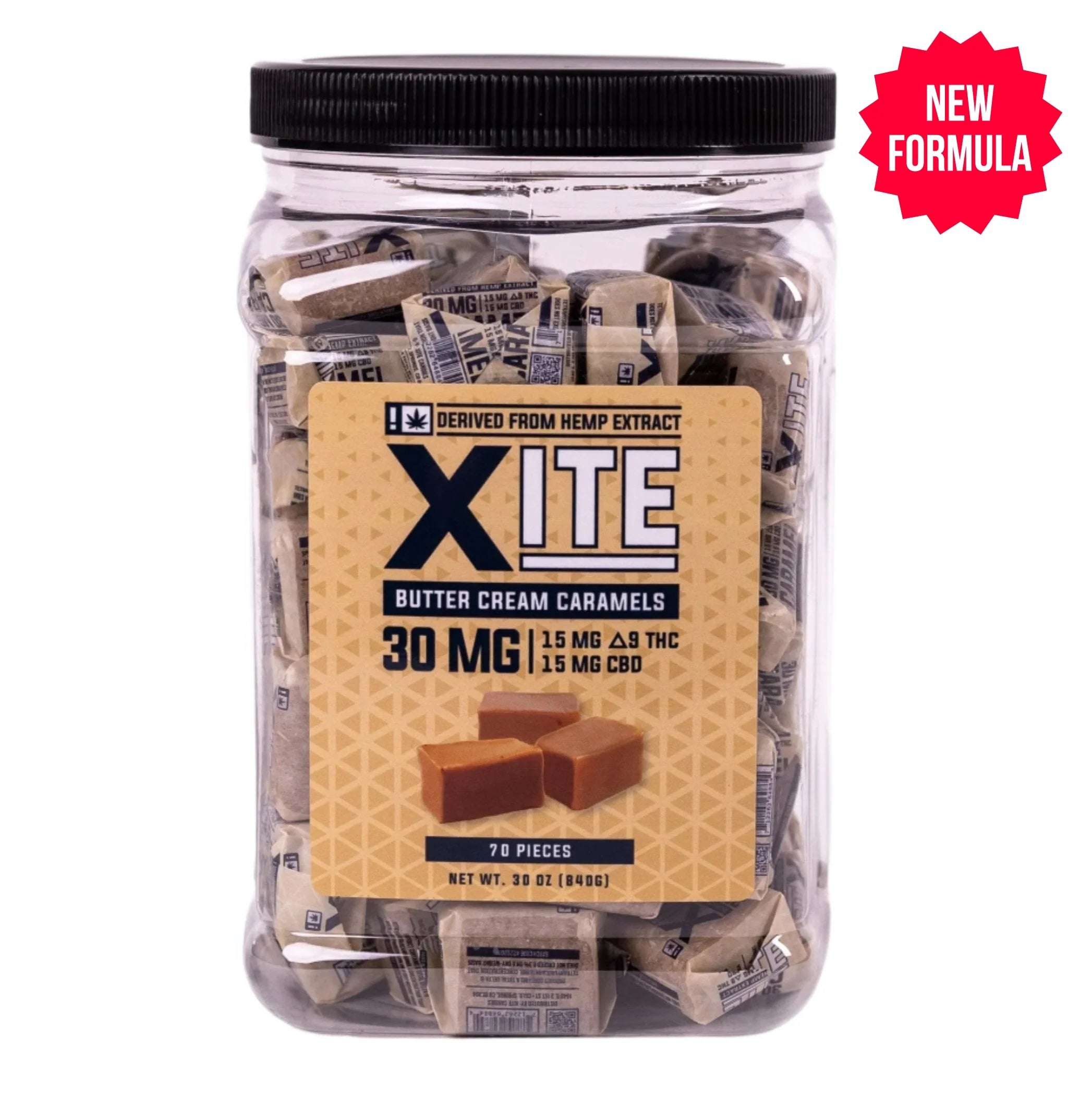 Xite Delta-9 THC Butter Cream Caramels | CBD East Main - Educate