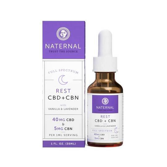 Naternal Rest CBD+CBN Tincture | CBD East Main - Premier Cannabis